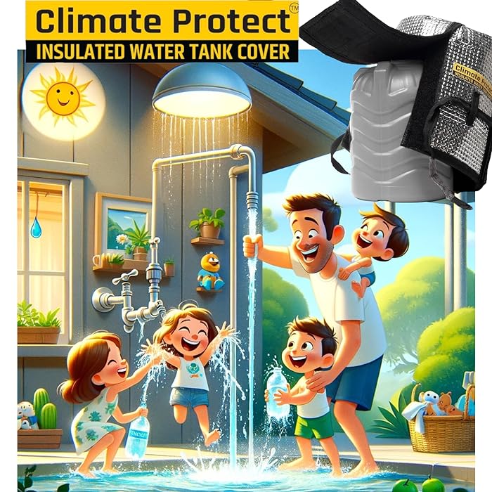 Climate Protect Water Thermal Tank Cover/Jacket for Hot and Cold Wheather