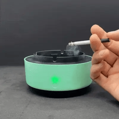Smart Smoke Suckion Ashtray ( Hot Selling in Pakistan️🔥 )