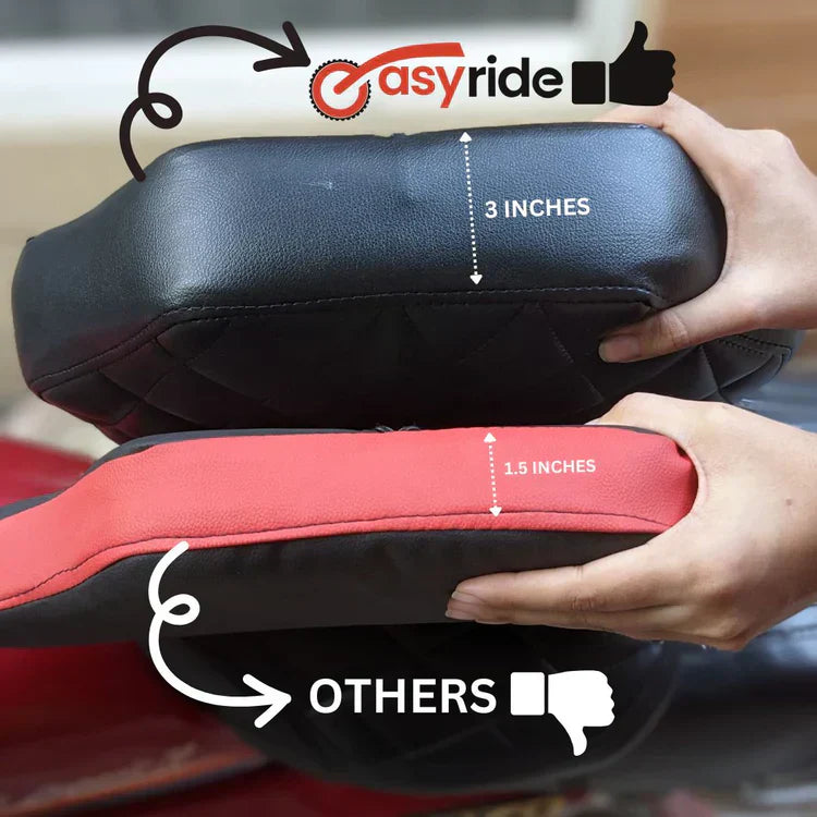 Bike Seat Cushion - Universal Size (CD 70/ CG 125/150 CHINA 70/ Suzuki/ Yamaha EVEs & Others)