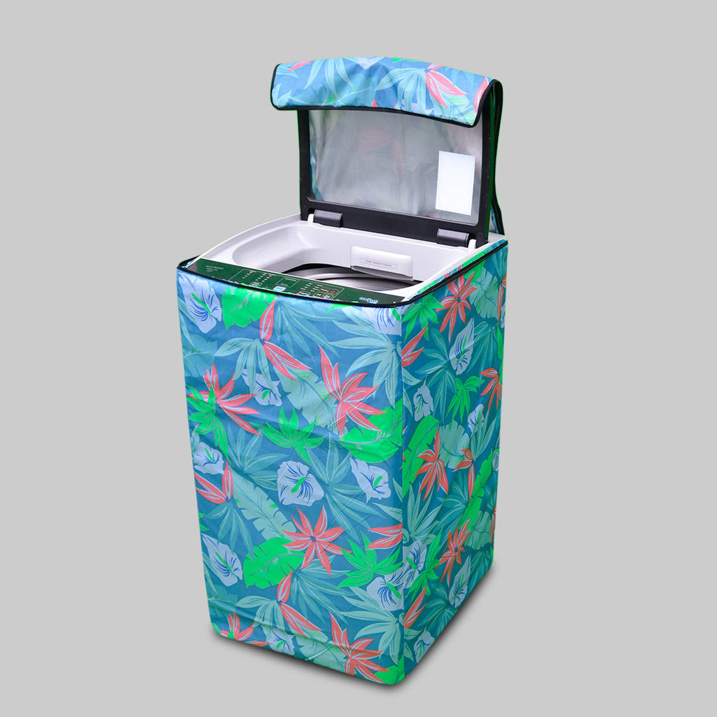 Universal 100% Waterproof Printed Washing Machine Covers in Parachute Fabric (Random Colour)