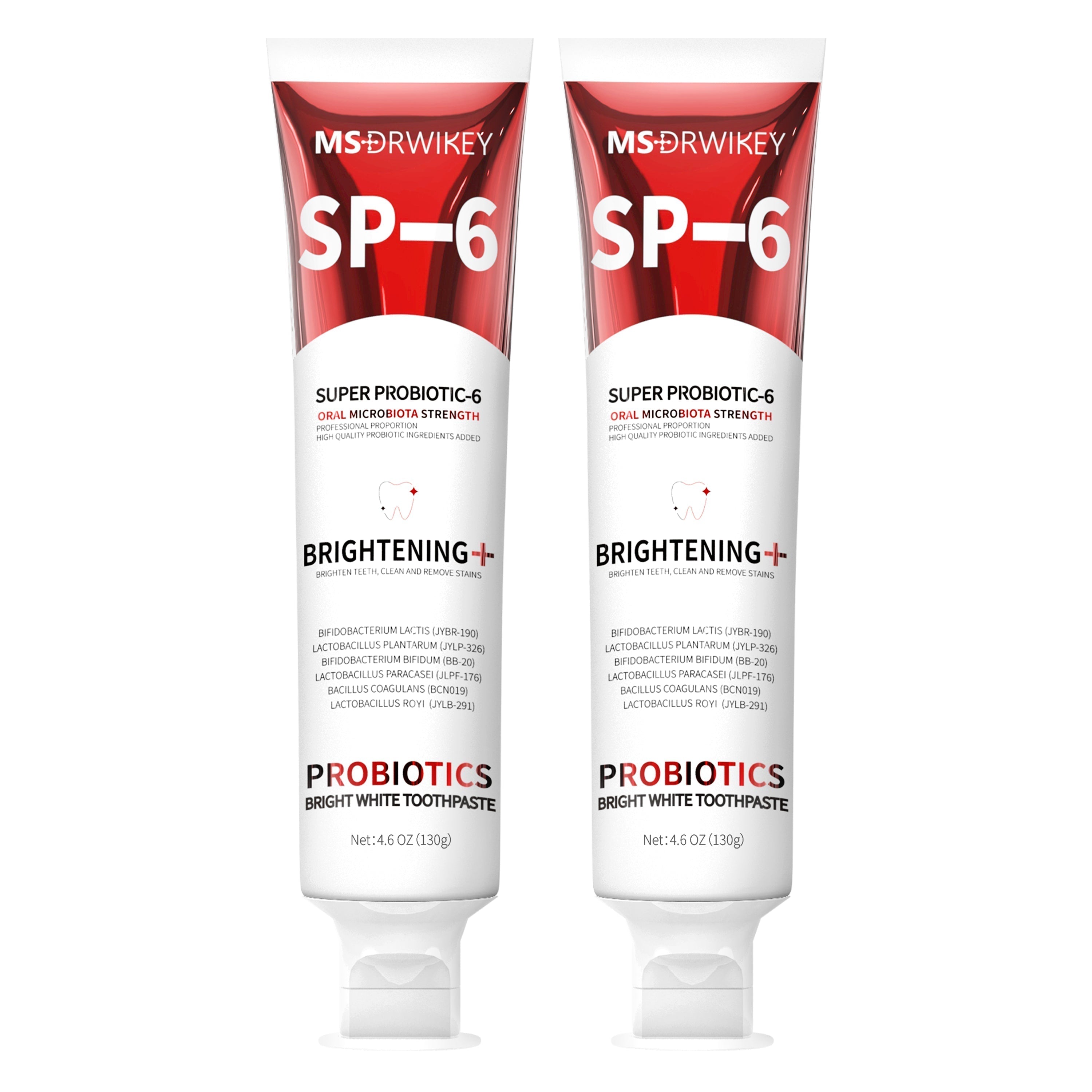 SP-6 Whitening Toothpaste – Brighten Your Smile with the Power of 6 Probiotics