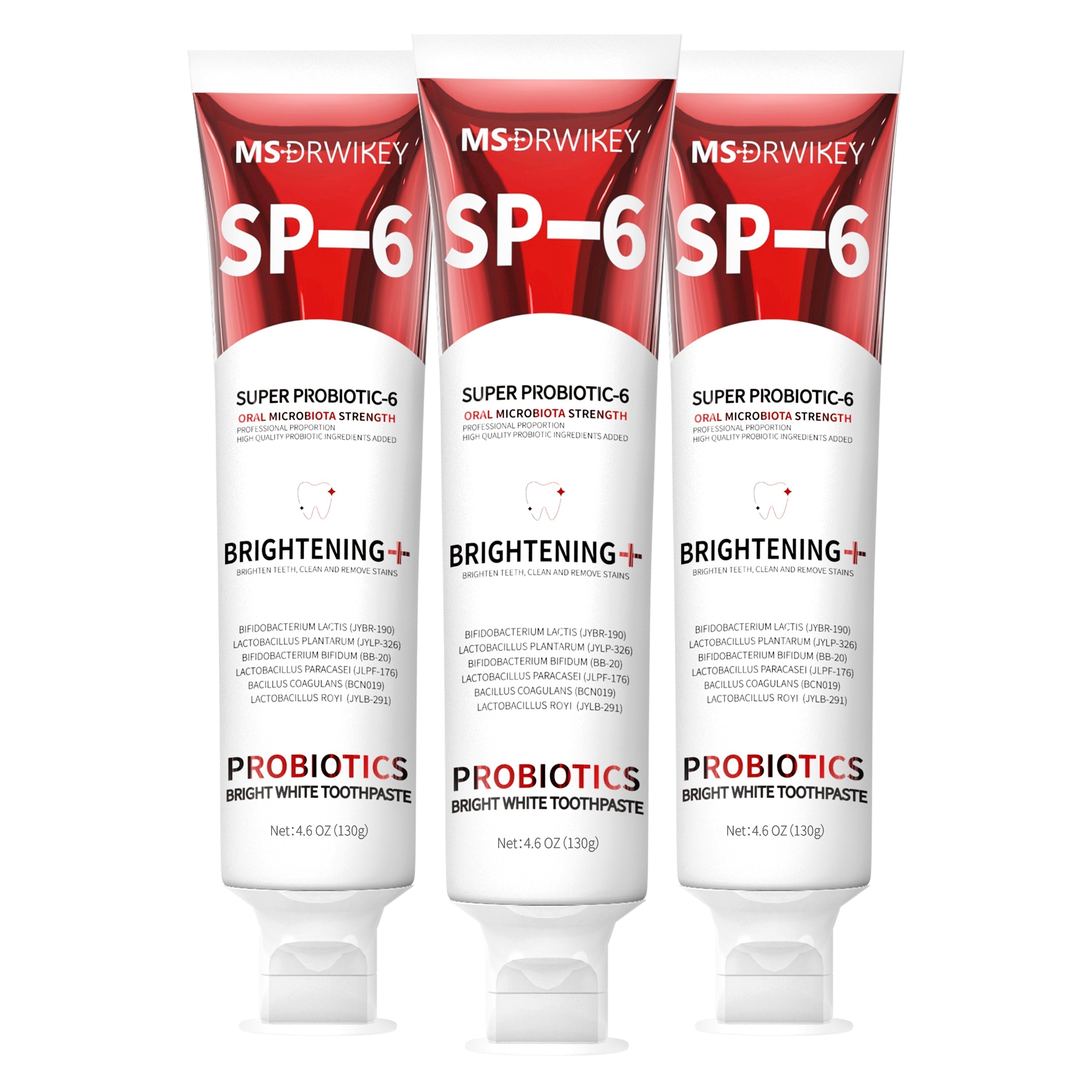 SP-6 Whitening Toothpaste – Brighten Your Smile with the Power of 6 Probiotics