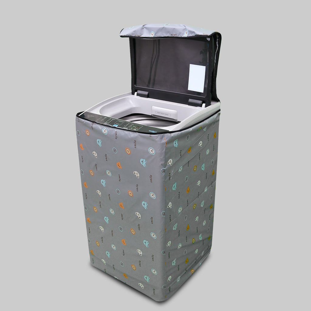 Universal 100% Waterproof Printed Washing Machine Covers in Parachute Fabric (Random Colour)
