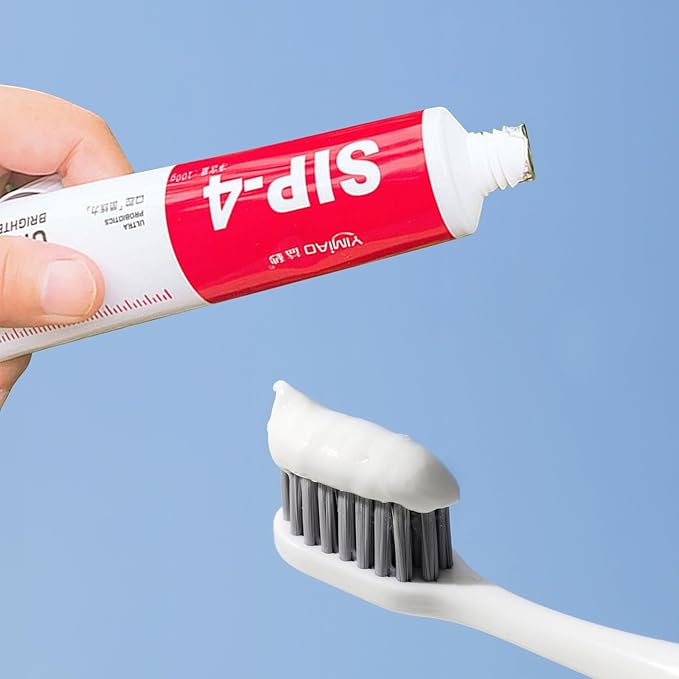 Sip-4 Probiotics Whitening Toothpaste, Stain Remover for Teeth, Deep Stains Toothpaste, Fresh Breath
