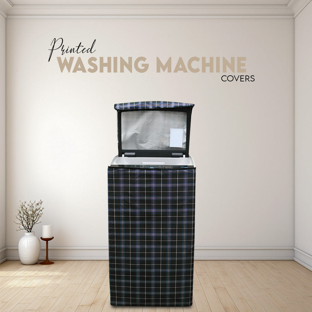 Universal 100% Waterproof Printed Washing Machine Covers in Parachute Fabric (Random Colour)