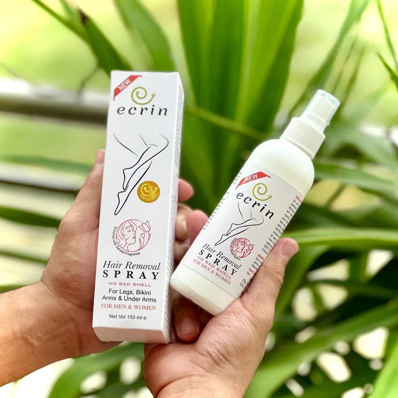 Ecrin Hair Removal Spray – Fast, Painless, and Smooth Hair Removal for All Skin Types | Long-Lasting Results