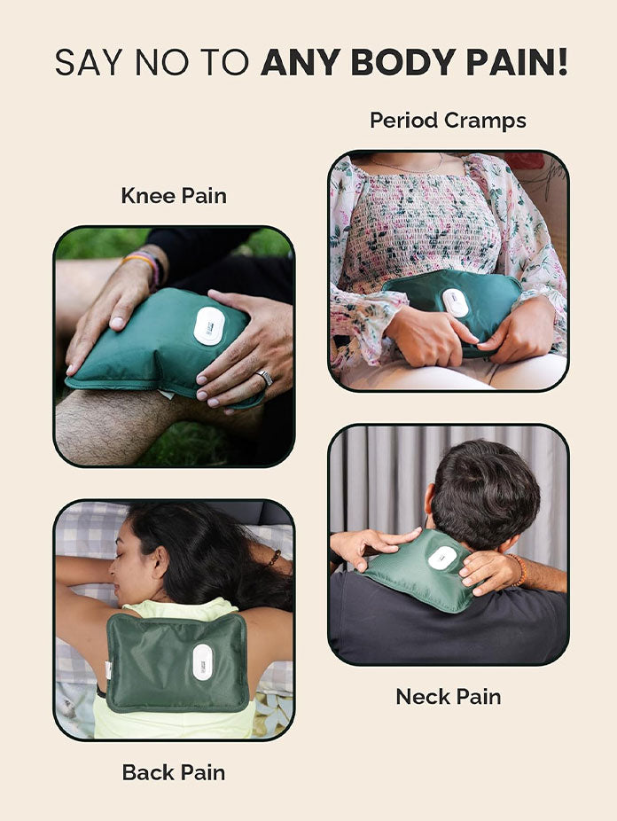 Sifoz Electric Hot Water Bag for Pain Relief
