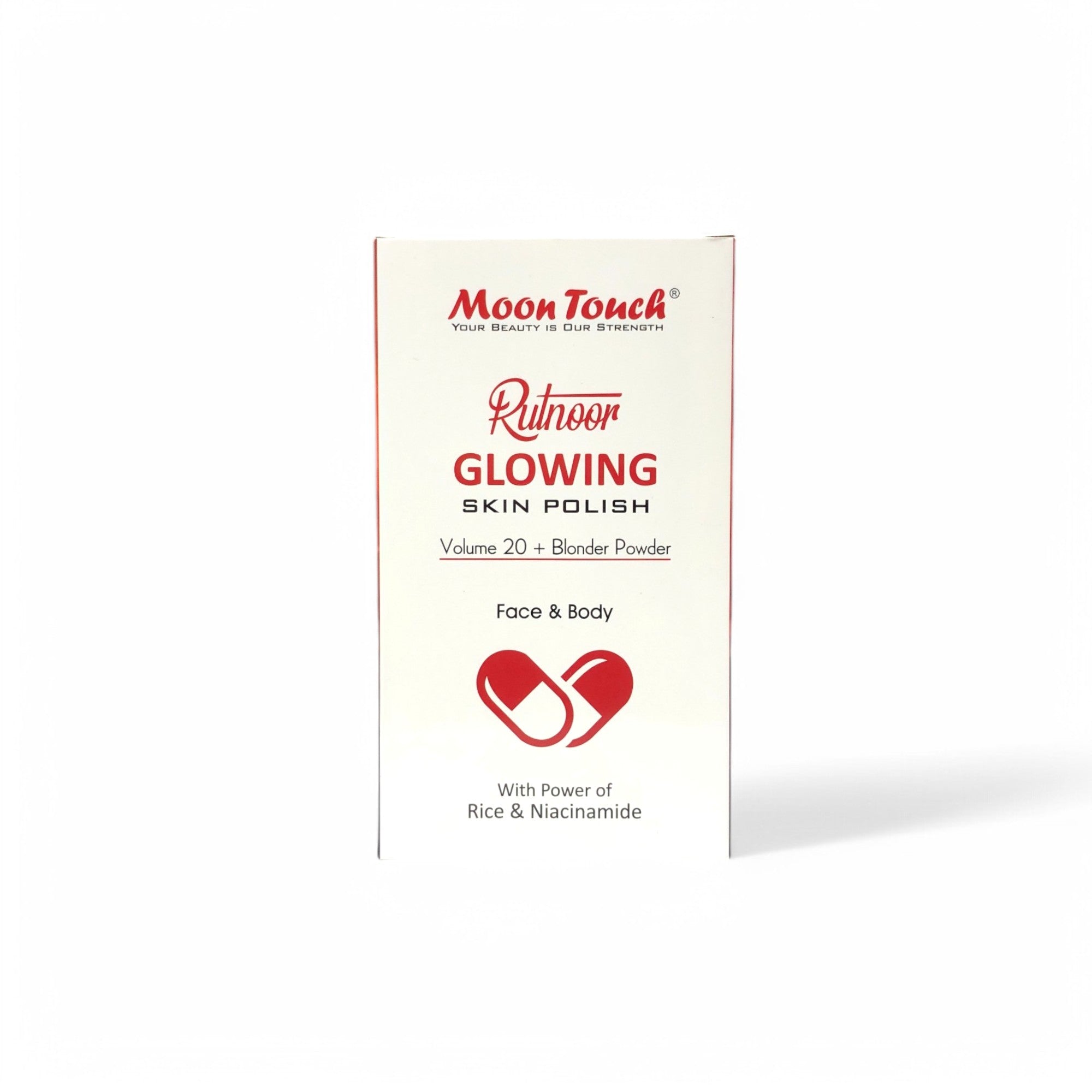 Rutnoor Special Glowing Skin Polish (Volume 200ml + Blonder 100g)