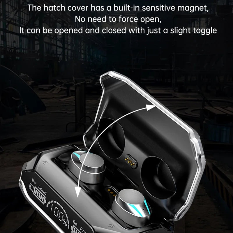 M41 TWS Wireless Bluetooth Headset V5.3 Noise Reduction Earphones Touch Control Sound Stereo