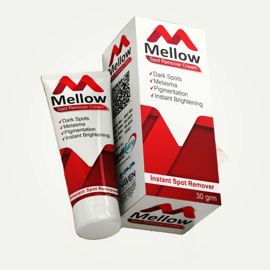 Mellow Dark Spot Eraser Cream – Fast-Acting Treatment for Glowing, Smooth Skin.