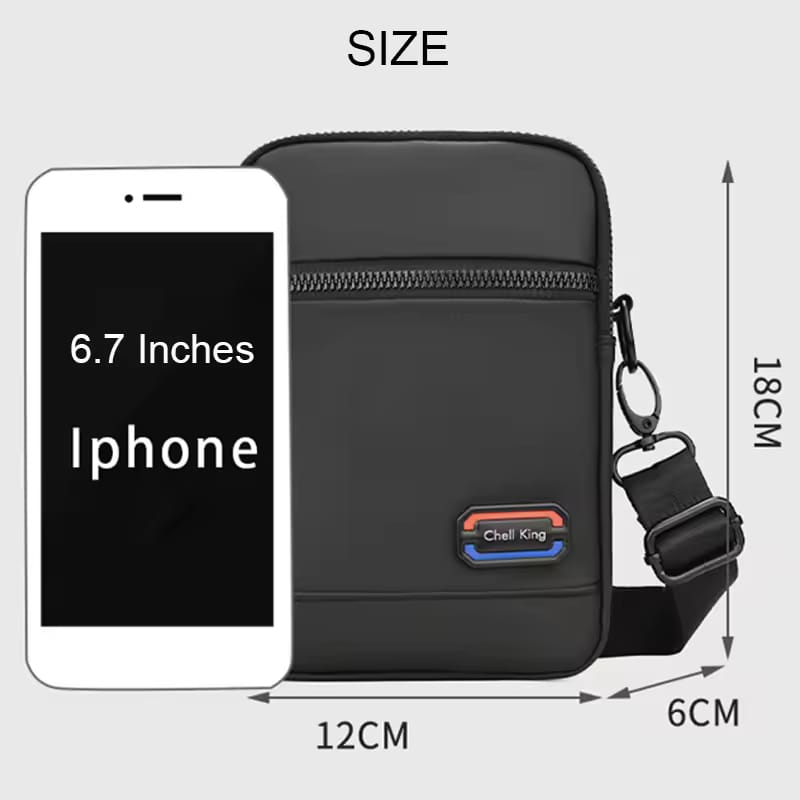 The SleekStride Minimalist Crossbody Organizer