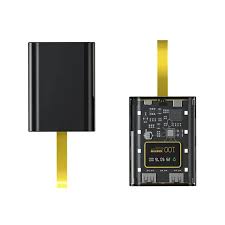 Portable Power Bank with LED Display – Dual USB Output, Fast Charging, Compact Design