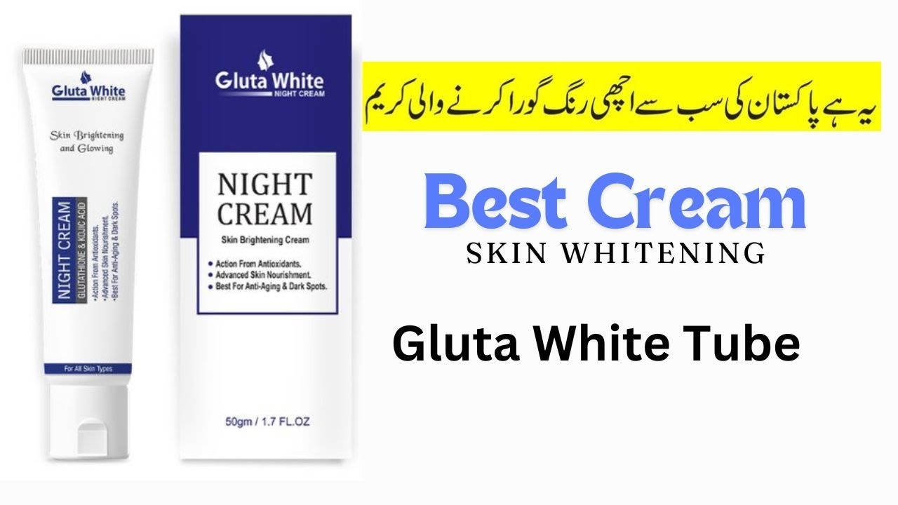 Gluta White Whitening Night Cream in Pakistan